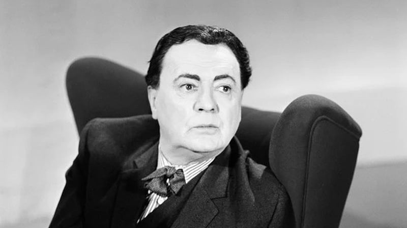 Scríobh Mac Liammóir i nGaeilge agus i mBéarla, agus tá cuid dá shaothar aiteach. Photo: RTÉ