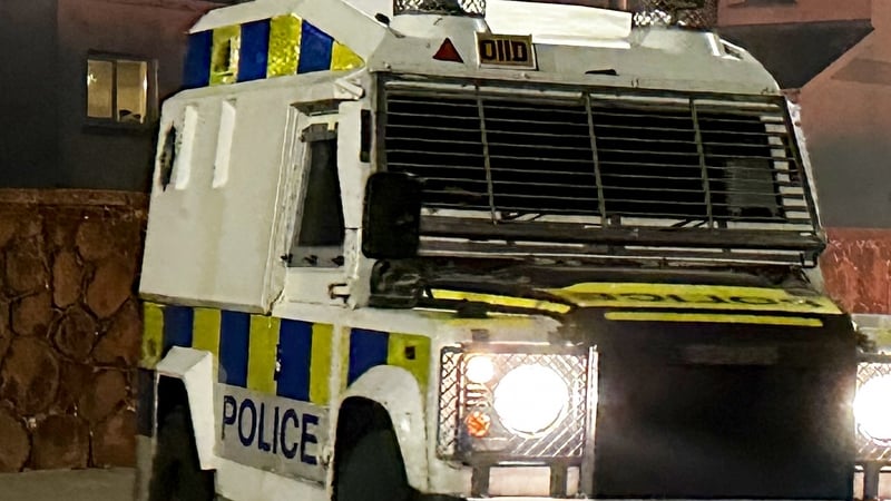 The PSNI responded to rioting in the Nailor's Row area of the city (file pic)