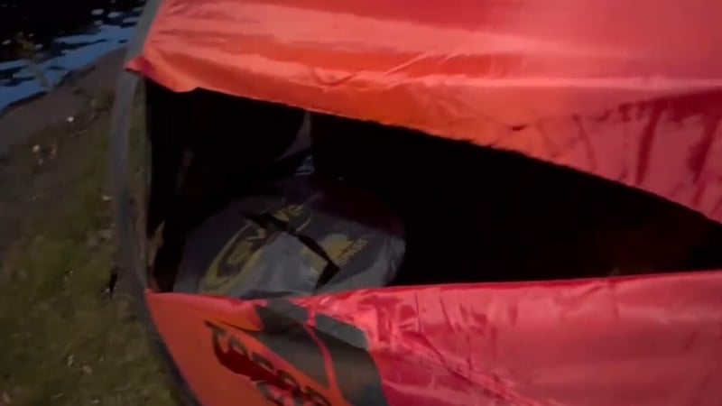 Volunteers who support the men also said their sleeping bags were stolen