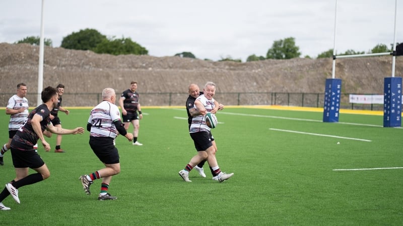 The world-record attempt took place at Mullingar Rugby Club