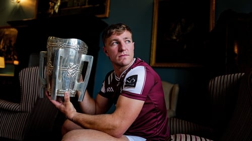 Fintan Burke at the launch of the Hurling All-Ireland Senior Championship Series