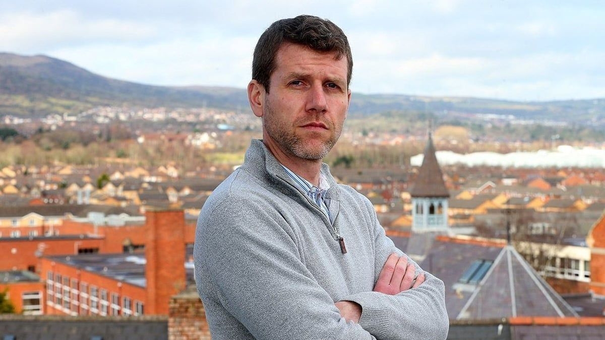 Ciarán Mac Giolla Bhéin Uachtarán Chonradh na Gaeilge.