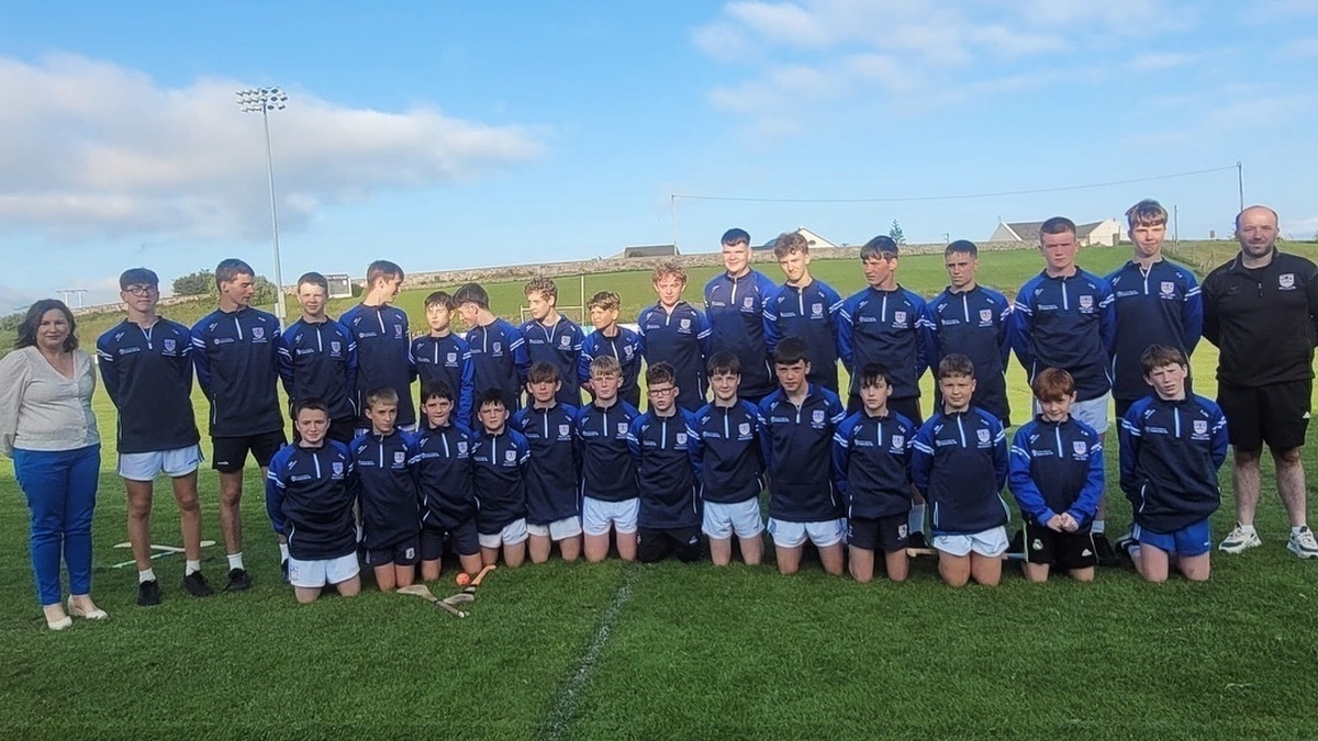 Cuid de lucht iomána Chumann Mhicheál Breathnach.