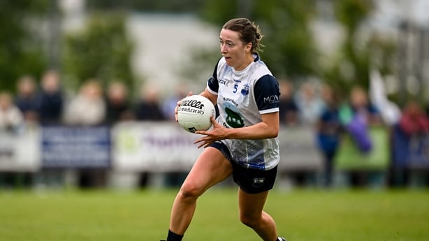 8 June 2025; Karen McGrath of Waterford during the TG4 All-Ireland Senior Championship match between Waterford and Dublin at Dungarvan GAA Club in Dungarvan, Waterford. Photo by Seb Daly/Sportsfile 