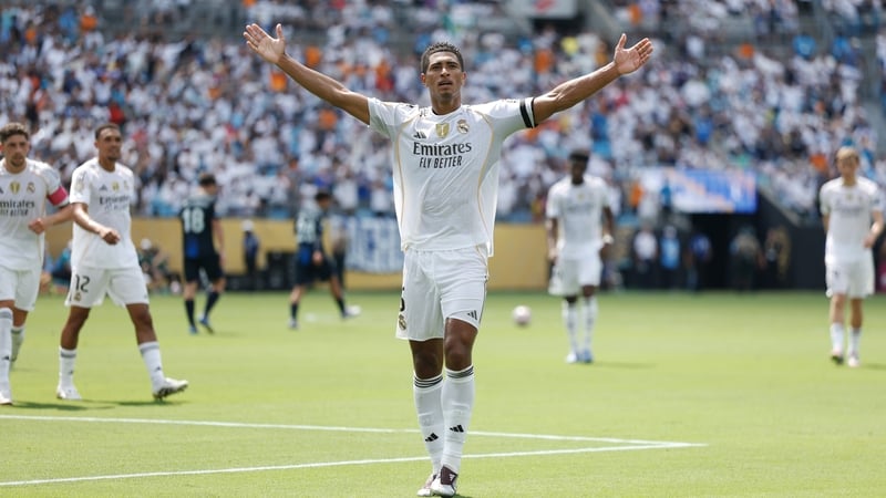Jude Bellingham scored Real Madrid's opening goal