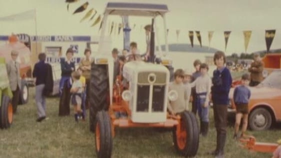 Tractor at Clonmel Horse Show (1975)