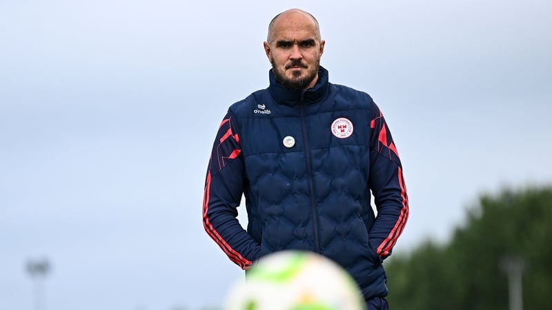 Joey O'Brien during Shelbourne's draw with Waterford