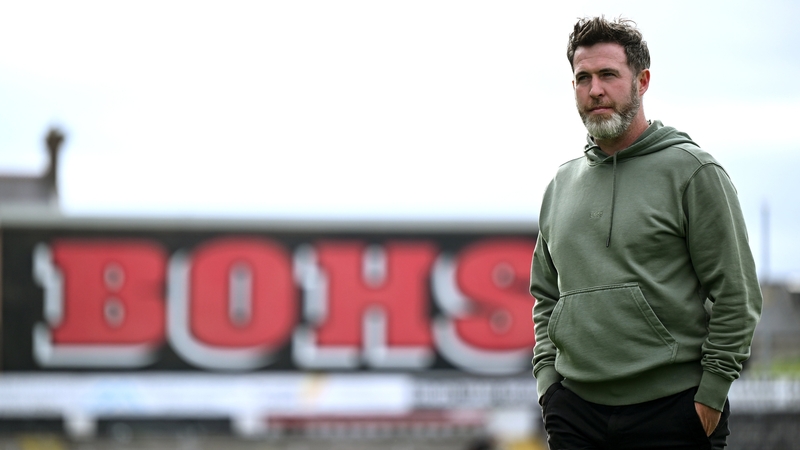 Shamrock Rovers manager Stephen Bradley