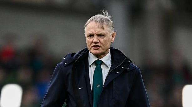 Australia head coach Joe Schmidt before the Autumn Nations Series match between Ireland and Australia at the Aviva Stadium in Dublin.