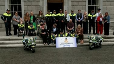 Little Blue Heroes get VIP treatment at Leinster House