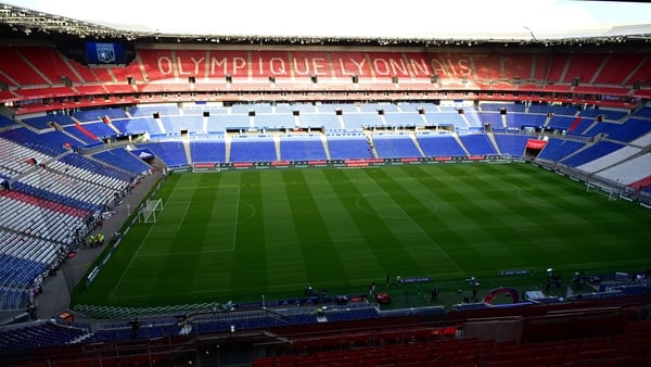 LYON FRANCE - SEPTEMBER 3: General view of the stadium Groupama stadium during the French Ligue 1 between Olympique Lyonnais and Paris Saint Germain at Groupama Stadium on September 3, 2023 in Lyon France. (Photo by Christian Liewig - Corbis/Corbis via Ge