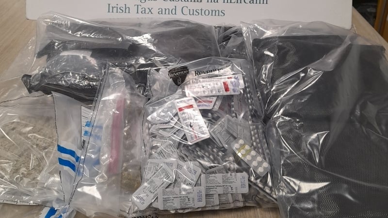 Some of the drugs seized by Revenue officers