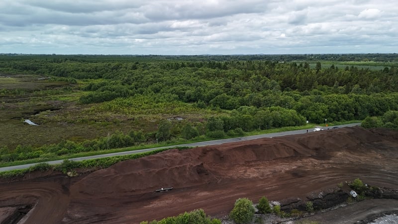 About 300,000 tonnes of peat is being illegally extracted from sites across Ireland every year