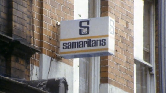 The Dublin branch of the Samaritans on South William Street in 1980.