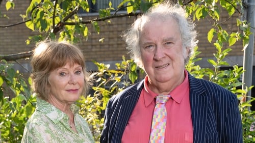 Karen Henthorn (Julie) and Paul Bradley (Nigel) - "It's very surreal to be back in Albert Square after 27 years and working with the delightful Paul Bradley again - it's scary how fast the time has gone!"