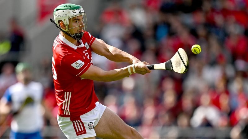 Shane Kingston in action for Cork in this year's Munster championship