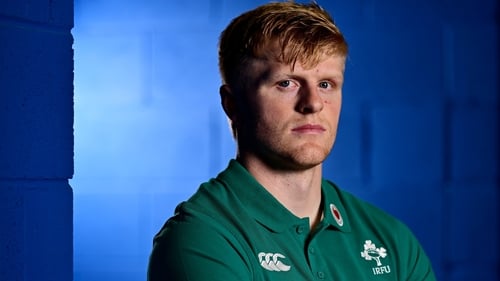 Tommy O'Brien is one of 12 uncapped players in the Ireland squad