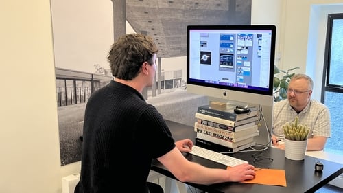 At the studios of New Graphic in Dublin, designers work with clients to make their websites more accessible
