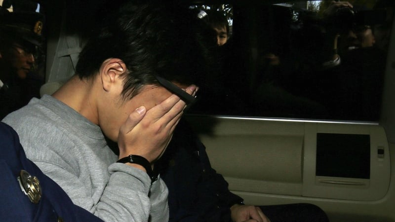 Takahiro Shiraishi pictured after his arrest in 2017