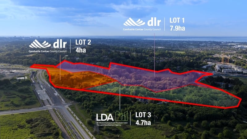 It is located next to another development site, which was acquired by Dún Laoghaire Rathdown County Council in 2024.