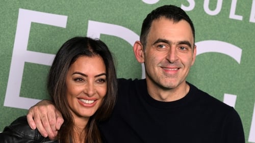 Laila Rouass and Ronnie O'Sullivan tied the knot in London