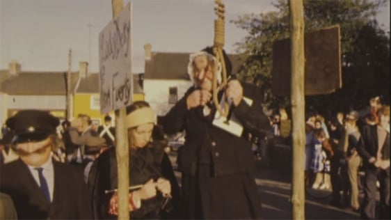 The opening pageant for the Lady Betty Week Festival in Roscommon, 1975.
