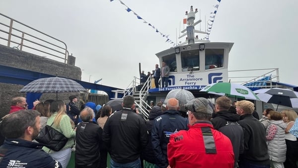 The 'Arranmore Blu' will provide a six-times daily ferry service between Árainn Mhór and Ailt an Chorráin in west Donegal
