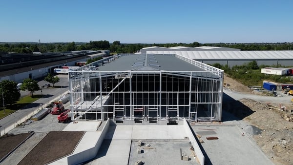 Construction of the 100,000 square foot warehouse at Annacotty Business Park by Fusion Logistics is already underway