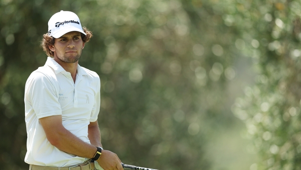 Angel Ayora hit four consecutive birdies on the spin during his second round
