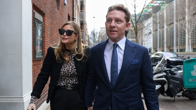 Nick Candy, co-founder of Candy and Candy Ltd., right, and Holly Vallance, actress and singer, arrive for the launch of Popular Conservatism, in London last February. Photo credit: Hollie Adams/Bloomberg