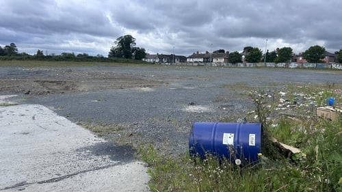 Homes were due to be delivered at this site in Whitehall, Dublin