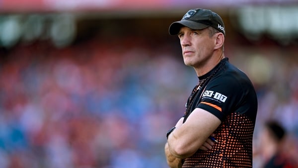 29 June 2025; Armagh manager Kieran McGeeney during the GAA Football All-Ireland Senior Championship quarter-final match between Armagh and Kerry at Croke Park in Dublin. Photo by Shauna Clinton/Sportsfile