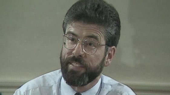 Sinn Féin President Gerry Adams, 1995
