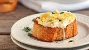 Two delicious fish starters show image