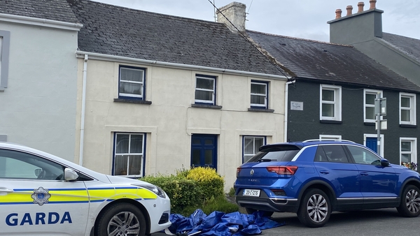 House in Glounthane, Co Cork, is sealed off following discover of bodies of a man and woman, both in their 80s
