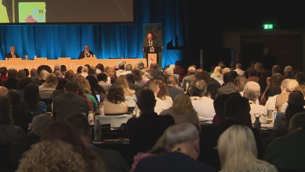 More than 600 union representatives from across the island of Ireland are participating in the conference