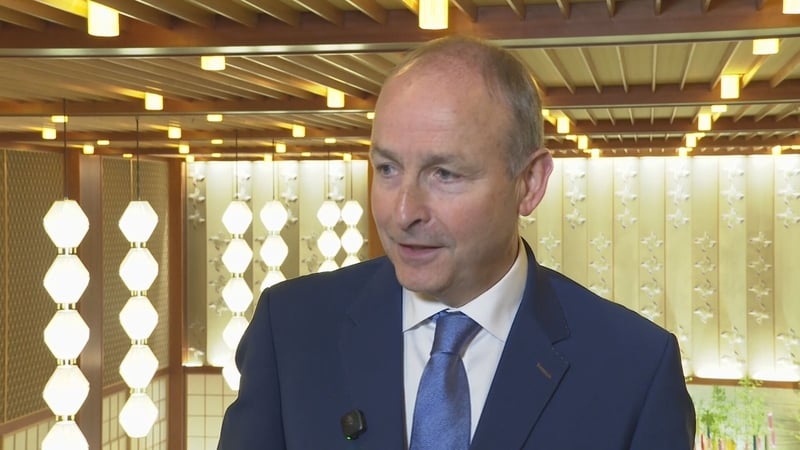 Speaking in Japan, Micheál Martin said the EU hopes to strike a 'network of agreements' in Asia