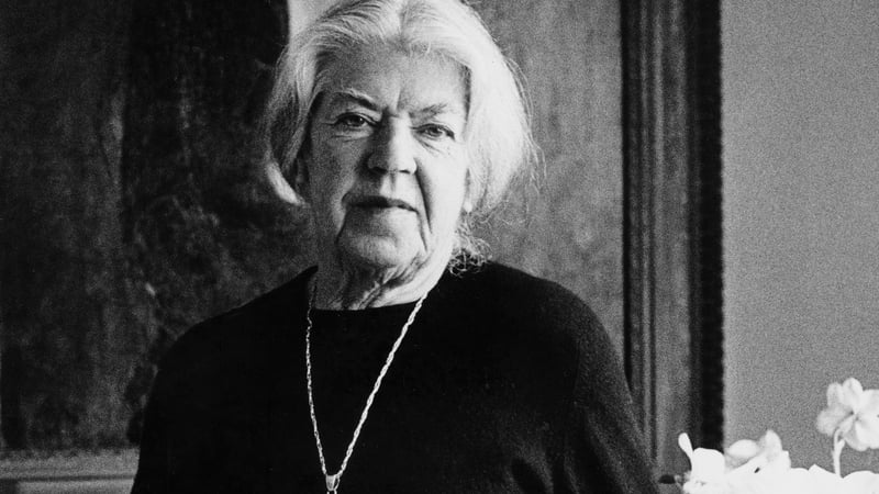 Author Mary Lavin (Pic: Albert Fenton)