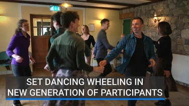 Set dancing wheeling in new generation of participants