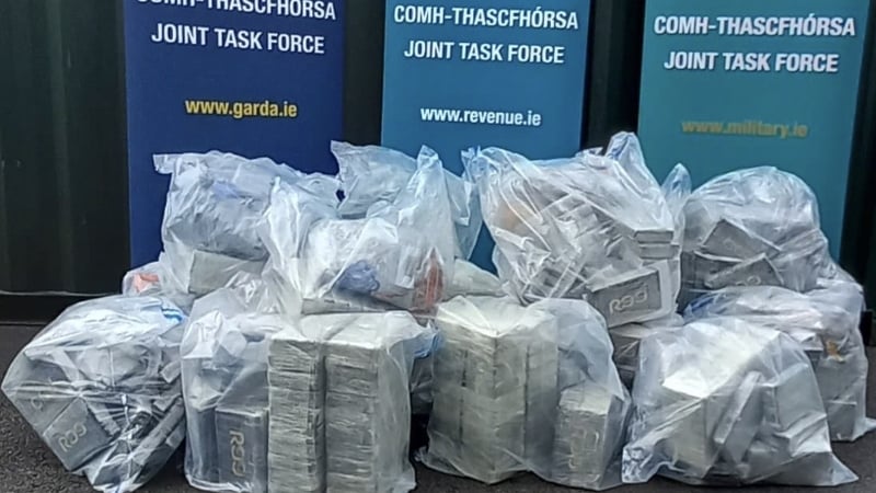 The drugs were seized during an operation in Courtmacsherry, Co Cork