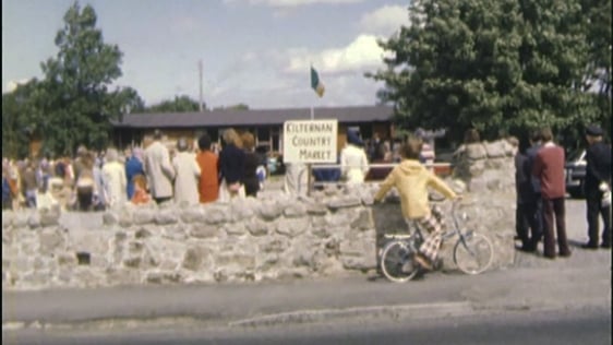 The Kilternan Country Market in south County Dublin, 1975