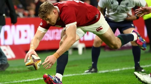 Garry Ringrose completed the scoring for the Lions