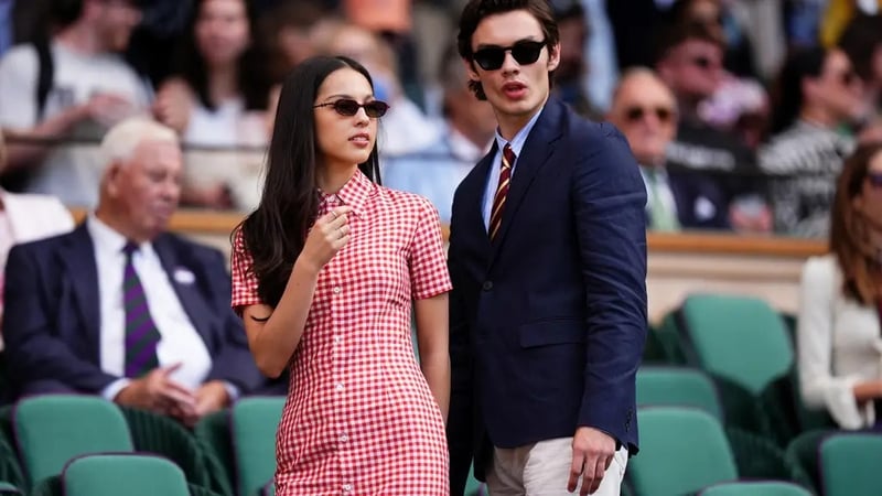 Olivia Rodrigo and boyfriend Louis Partridge were among the best dressed at Wimbledon so far (Mike Egerton/PA)