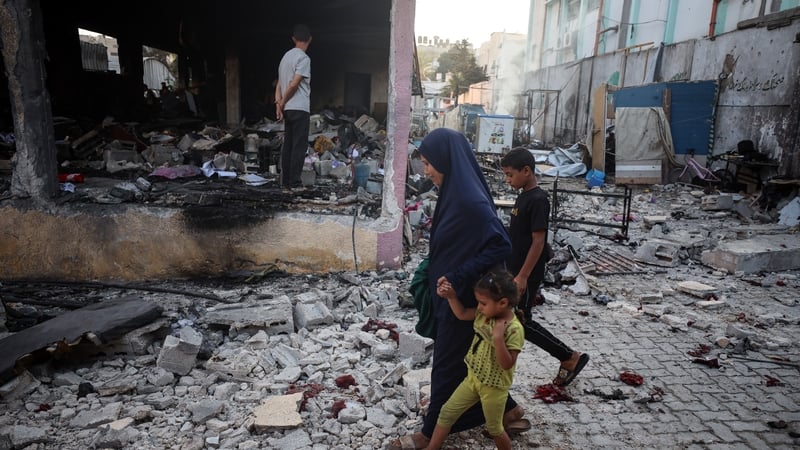 Gaza health authorities said at least 59 people were killed by Israeli strikes
