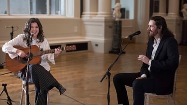 Lucy Dacus and Hozier perform for Other Voices