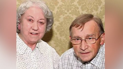 Michael and Ann O'Sullivan were described as a tremendous couple at their funeral mass today