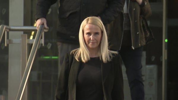 Deirdre Arnold, 42, leaving the Central Criminal Court