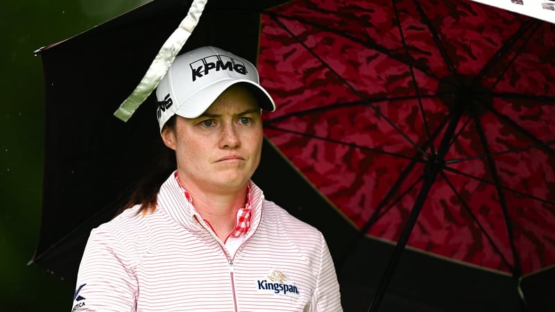 Leona Maguire will start Saturday 12 shots adrift of the clubhouse lead
