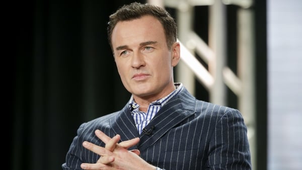 LOS ANGELES - JANUARY 12: The cast and executive producer of the CBS series FBI: MOST WANTED at the TCA WINTER PRESS TOUR 2020 on Sunday, Jan. 12, 2020 at the Langham Huntington Hotel in Pasadena, CA. Pictured (L-R): Julian McMahon. (Photo by Francis Spec