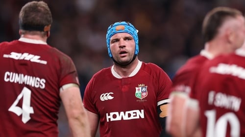Tadhg Beirne captained the Lions with nine Irish players in the matchday squad.